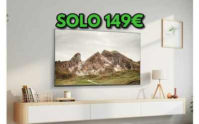 Non esiste smart tv con un rapporto qualità-prezzo migliore: tua a 149 euro