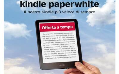 Nuovo Amazon Kindle Paperwhite in offerta a tempo: leggi tutto pagando poco