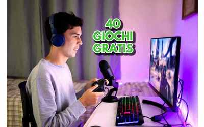 Oggi ben 40 videogiochi gratis per te: scaricali subito o sarà troppo tardi