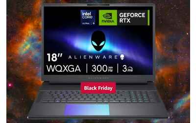 PC da gaming alieno in offerta 300 Hz Intel Core Ultra 9 e RTX 5080