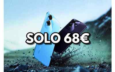 Resistente, batteria infinita e schermo 90 Hz: oggi questo smartphone costa 68€