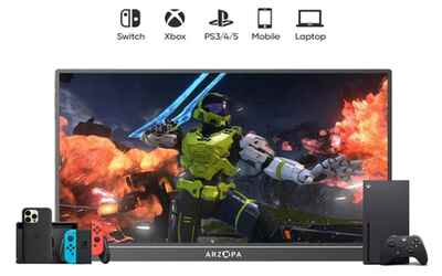 Schermo portatile per gaming: 144 Hz, leggero e costa meno di un monitor