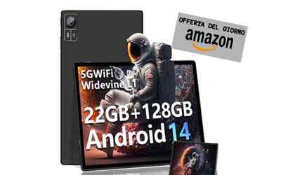 Sconto dell’80% su questo tablet potente: è l’offerta del giorno di Amazon