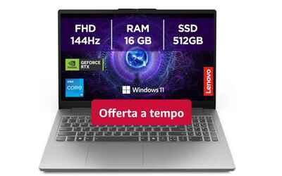 Sconto speciale sul PC da gaming: 144 Hz, processore Intel e GeForce RTX