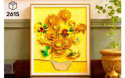 Sconto sul set LEGO Art più bello di tutti: Girasoli di Van Gogh in offerta