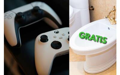 Se compri un videogioco oggi ti regalano un bidet di lusso: offerta folle