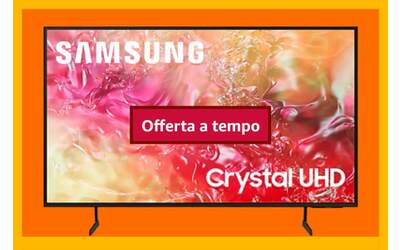 Smart tv 4K in forte sconto: qualità Samsung, prezzo da mercatino