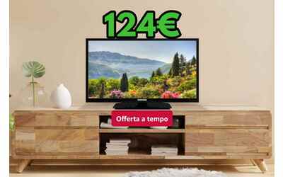 Smart TV con HDR, Dolby e Alexa in offerta a soli 124 euro su Amazon