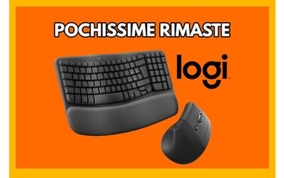 Tastiera e mouse Logitech ergonomici: il kit che costa poco e aiuta le tue mani