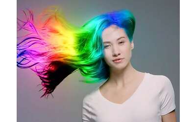 Tintura per capelli Rapunzel con RGB: controlla il colore con lo smartphone