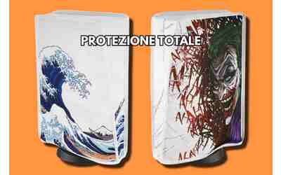 Trasforma la tua PS5 in un’opera d’arte e proteggila dalla polvere: bastano 20€