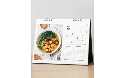 Il mio calendario 2025 gratuito: 12 mesi di ricette e ispirazioni