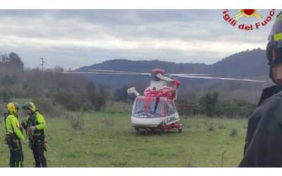 Escursionista romano colto da malore sui monti e soccorso in elicottero