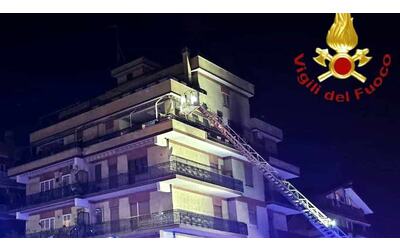 Incendio a Villa Spada: in fiamme un appartamento con 7 persone all'interno