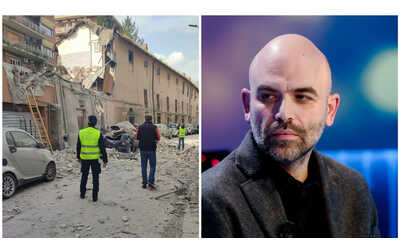 Palazzina esplosa a Monteverde, Roberto Saviano: 