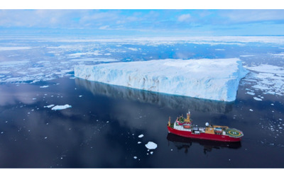 Antartide la rompighiaccio Laura Bassi ha iniziato la missione scientifica