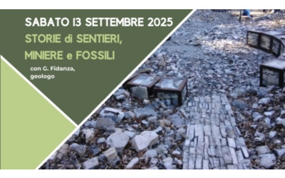 Besano, escursione sulle tracce dei fossili