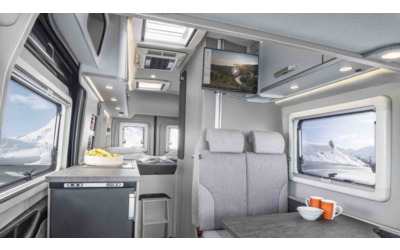 Il camper si fa sempre più ricercato tra tecnologia e comfort
